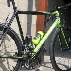 Cannondale Super six v novém kabátě barvy CANDY GREEN APPLE !