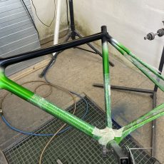 Cannondale Super six v novém kabátě barvy CANDY GREEN APPLE !