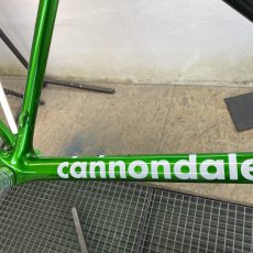 Cannondale Super six v novém kabátě barvy CANDY GREEN APPLE !