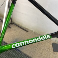 Cannondale Super six v novém kabátě barvy CANDY GREEN APPLE !