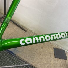 Cannondale Super six v novém kabátě barvy CANDY GREEN APPLE !