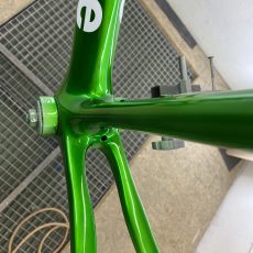 Cannondale Super six v novém kabátě barvy CANDY GREEN APPLE !