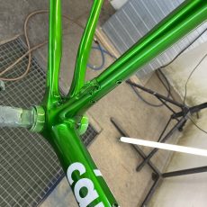 Cannondale Super six v novém kabátě barvy CANDY GREEN APPLE !