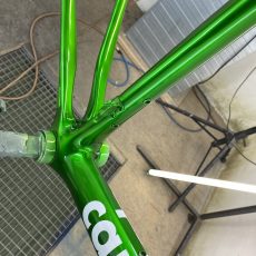 Cannondale Super six v novém kabátě barvy CANDY GREEN APPLE !