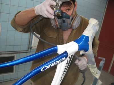 Renovace vytlačené karbonové patky na kole Scott Scale