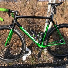 Cannondale Super six v novém kabátě barvy CANDY GREEN APPLE !